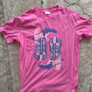 Pink Lily Bright Pink T-Shirt